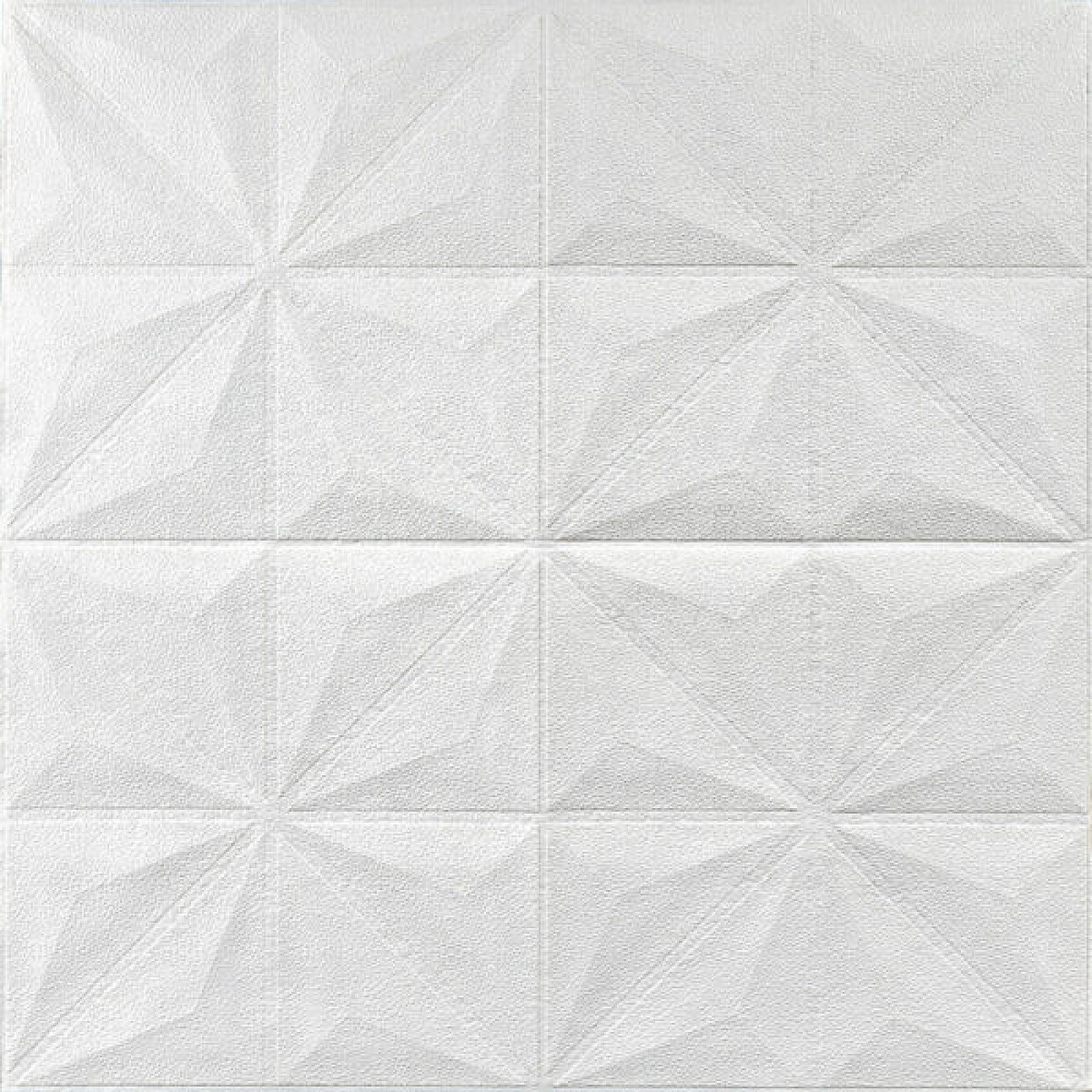 Самоклеюча декоративна стельово-стінова 3D панель 700x700x5мм Зірки (116)