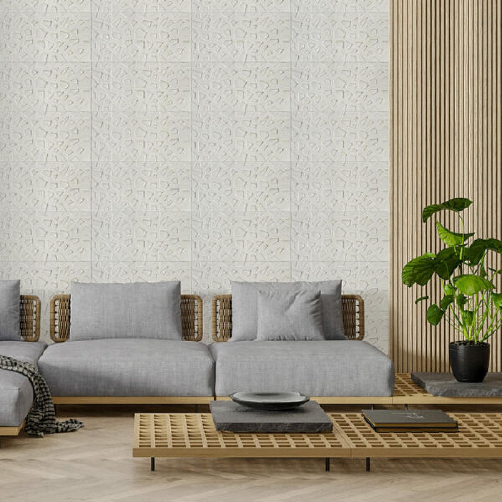 Самоклеюча декоративна стельово-стінова 3D панель 700x700x6,5мм Павутина (115)