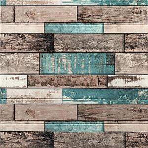 Декоративна 3D панель самоклейка 700x700x6мм Синє дерево (088)