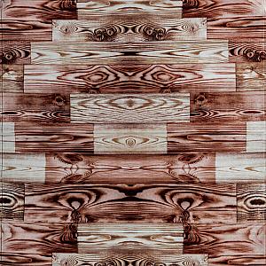 Панель стінова 700х700х3мм Червоне дерево