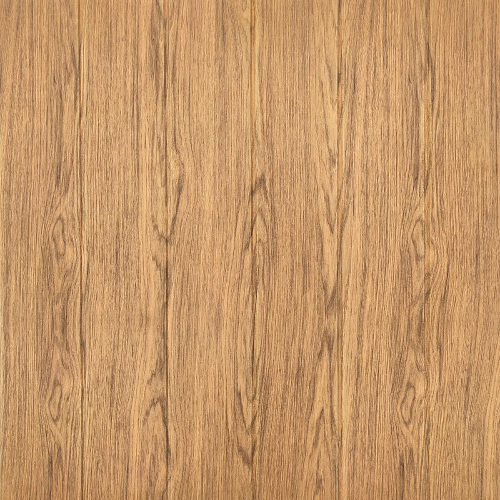 Самоклеюча декоративна 3D панель 700x700x5мм Світлий дуб (090)