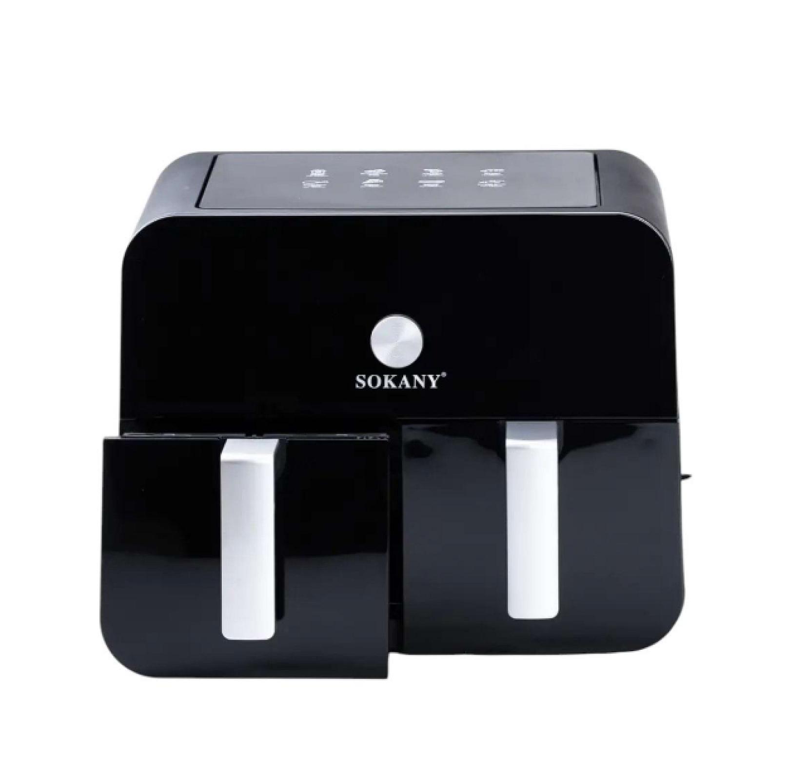 Аерогриль-фритюрниця SK10008 на 10 л сенсорно-механічна, чорний