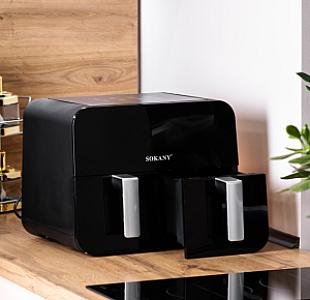 Аерогриль-фритюрниця SOKANY SK-10005 на 10 л сенсорна