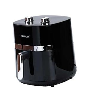 Аерогриль-фритюрниця SOKANY SK-10024 на 6,5 л з терморегулятором, чорний