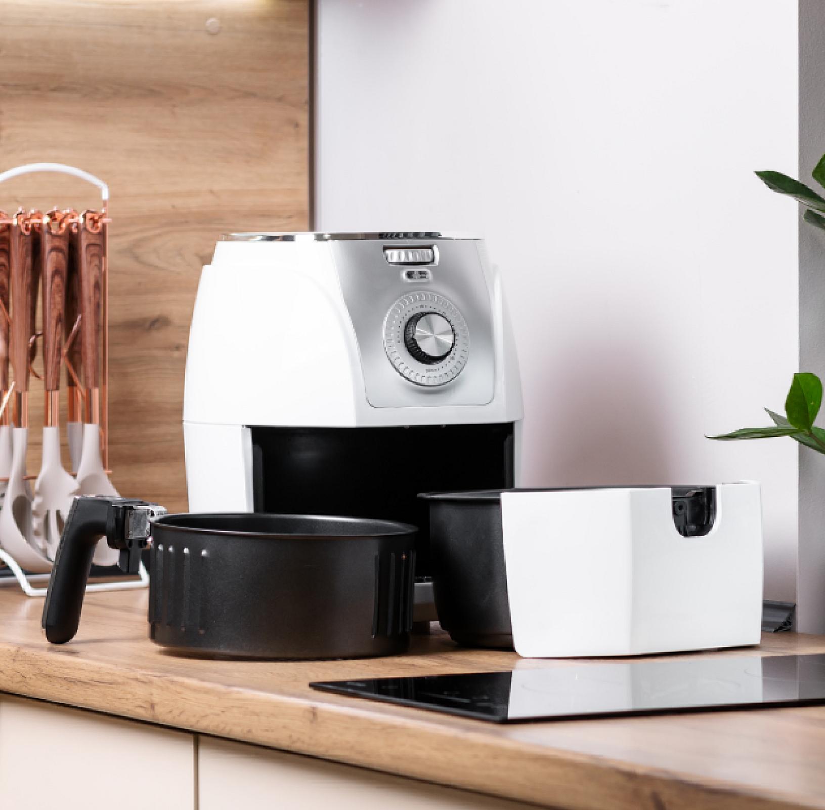 Аерогриль-фритюрниця SOKANY SK-3010 на 5 літрів, білий