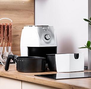 Аерогриль-фритюрниця SOKANY SK-3010 на 5 літрів, білий