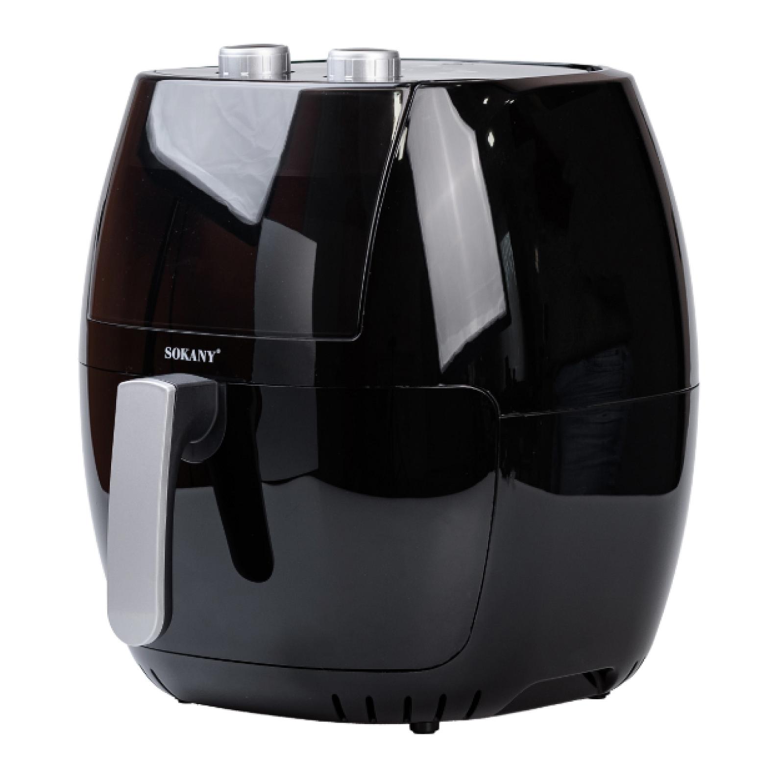 Аерогриль-фритюрниця SOKANY SK-8013 на 8 л з терморегулятором, чорний