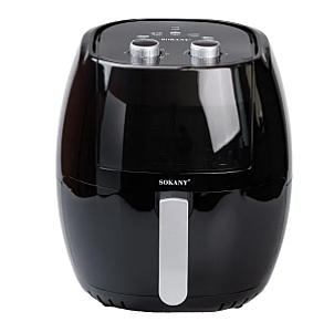 Аерогриль-фритюрниця SOKANY SK-8013 на 8 л з терморегулятором, чорний