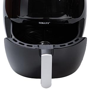 Аерогриль-фритюрниця SOKANY SK-8013 на 8 л з терморегулятором, чорний