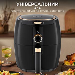 Аерогриль-фритюрниця SOKANY SK-8027 на 6.5 л з терморегулятором, чорний