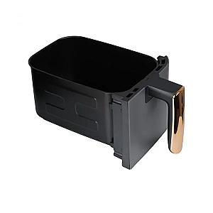 Аерогриль-фритюрниця SOKANY SK-ZG-8030 на 8 літрів 2 контейнери з таймером, сірий