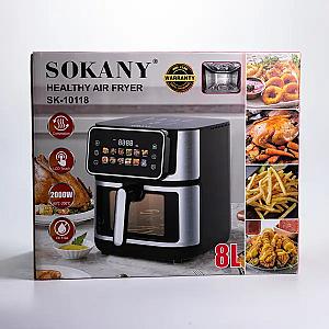 Аерогриль SOKANY SK-10118 на 8 літрів сенсорний