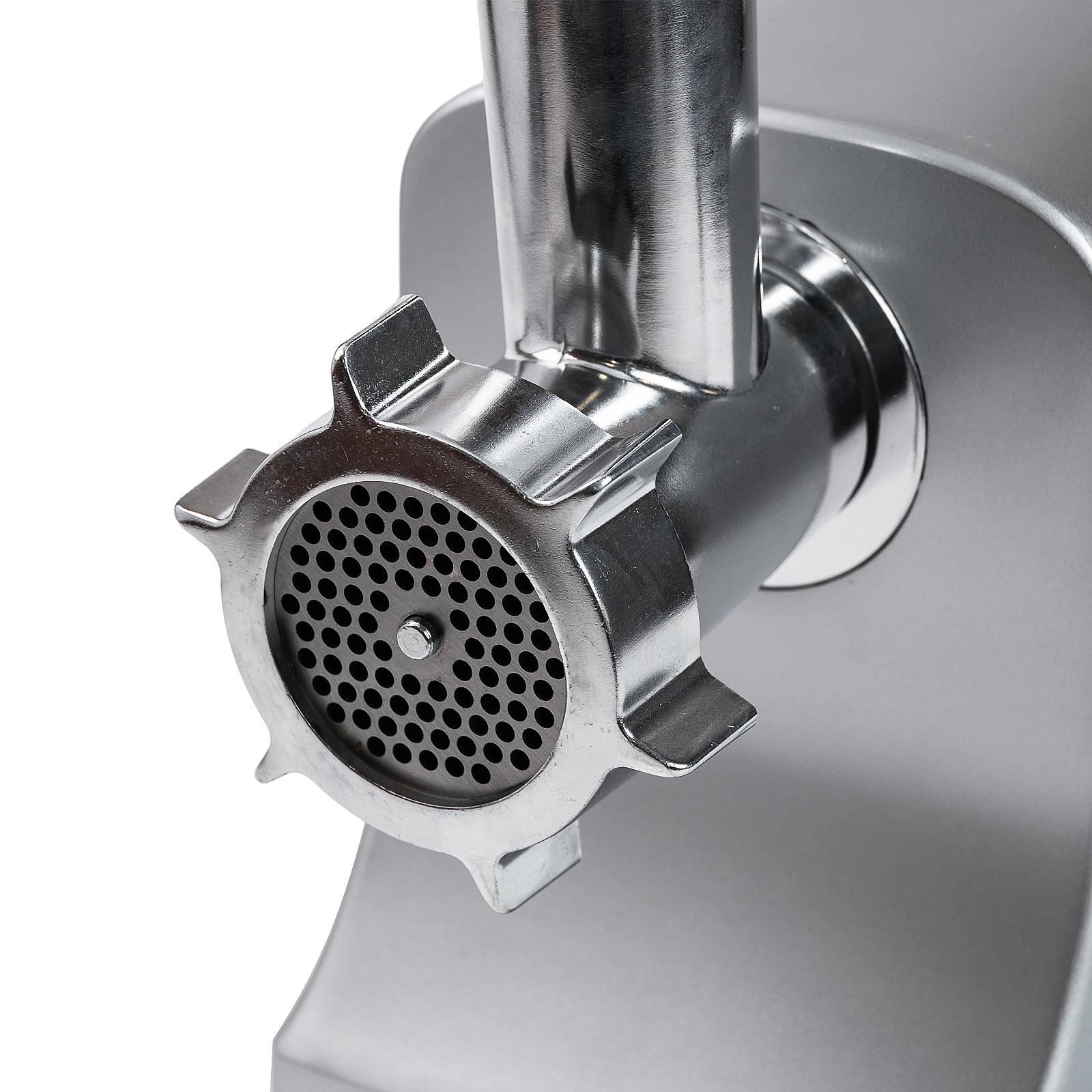 М'ясорубка електрична SOKANY SK-094 зі змінними решітками, сталь