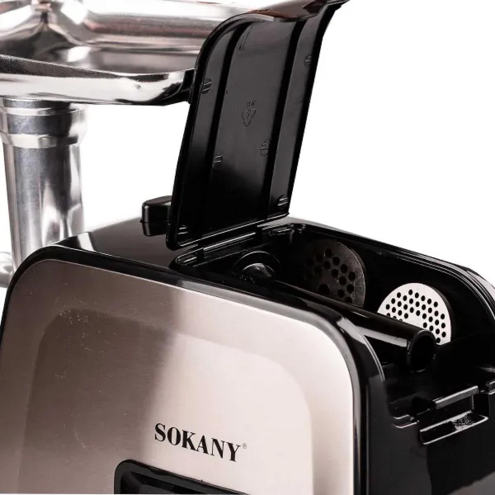М'ясорубка професійна Sokany SK-090 електрична потужна 3500 Вт
