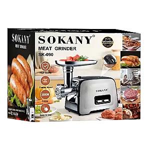 М'ясорубка професійна Sokany SK-090 електрична потужна 3500 Вт