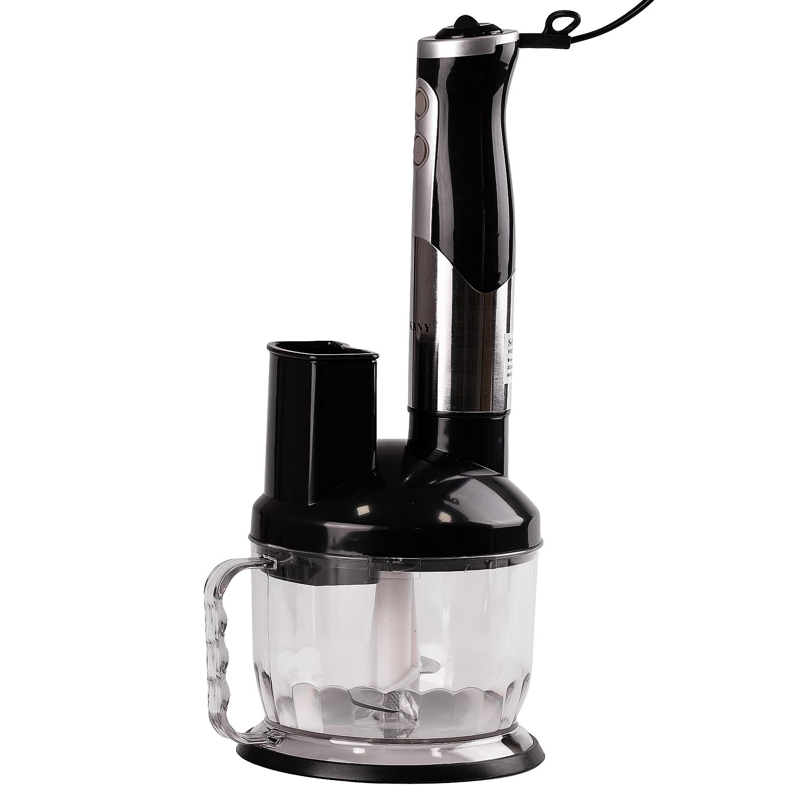 Кухонний комбайн Sokany SM-5011-8 багатофункціональний, чорний