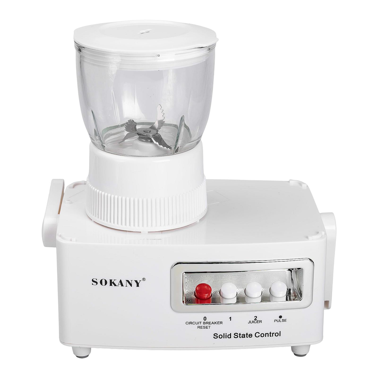 Кухонний комбайн 4 в 1 Sokany SK-03029 з соковижималкою