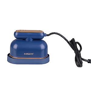Дорожня праска SOKANY SK-3064 для сухого та вологого прасування, синій