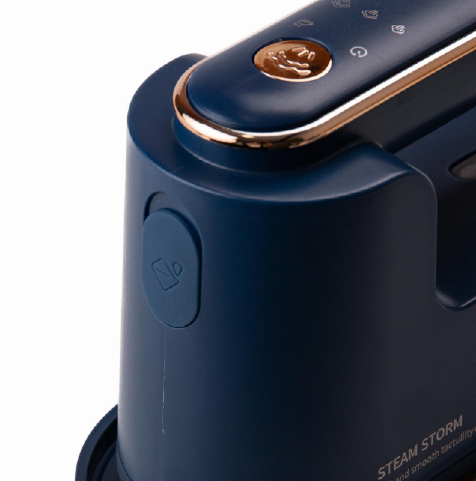 Дорожня праска Sokany SK-3069B з функцією відпарювання для сухого та вологого прасування, синій