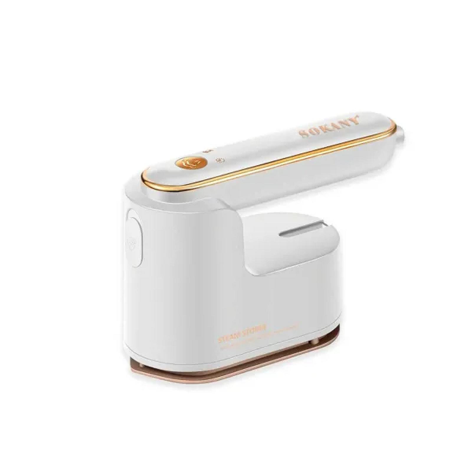 Дорожня праска Sokany SK-3069W з функцією відпарювання для сухого та вологого прасування, білий