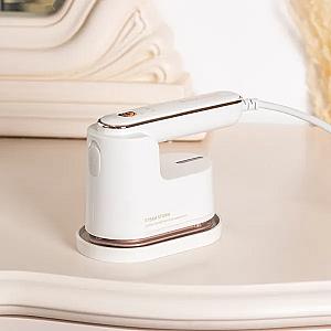 Дорожня праска Sokany SK-3069W з функцією відпарювання для сухого та вологого прасування, білий