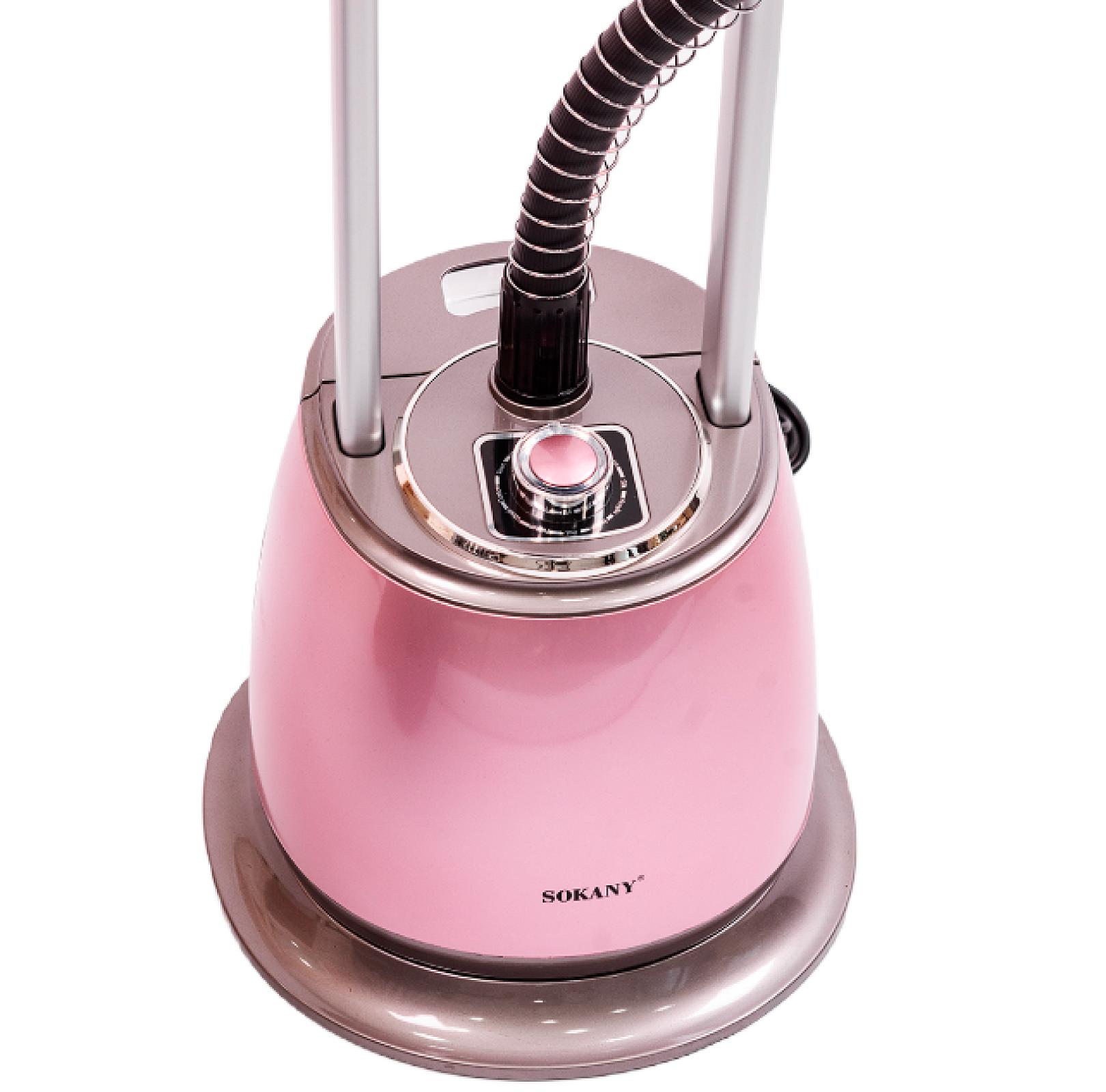 Підлоговий відпарювач SOKANY SK-4013 на 2,2 л, рожевий