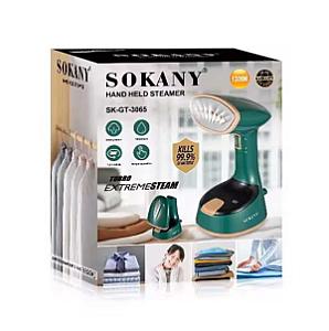 Ручний відпарювач SOKANY SK-GT-3065 складаний, зелений