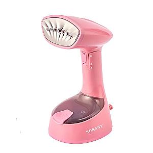 Ручний відпарювач SOKANY SK-GT-3065 складаний, рожевий
