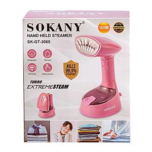 Ручний відпарювач SOKANY SK-GT-3065 складаний, рожевий