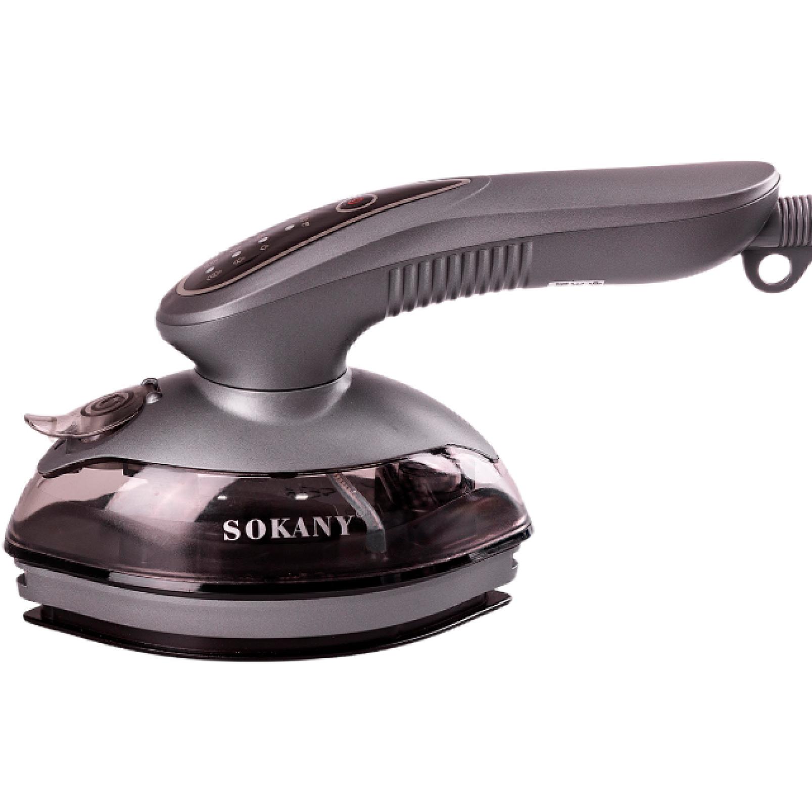 Ручний відпарювач SOKANY SK-YD-2130 для сухого та вологого прасування, чорний