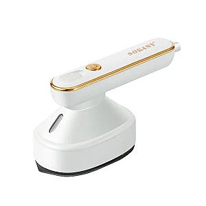 Дорожня праска Sokany SK-3071 для сухого та вологого прасування, білий