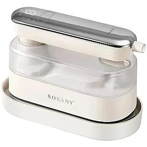 Дорожня праска SOKANY SK-11045 з керамічною підошвою, білий