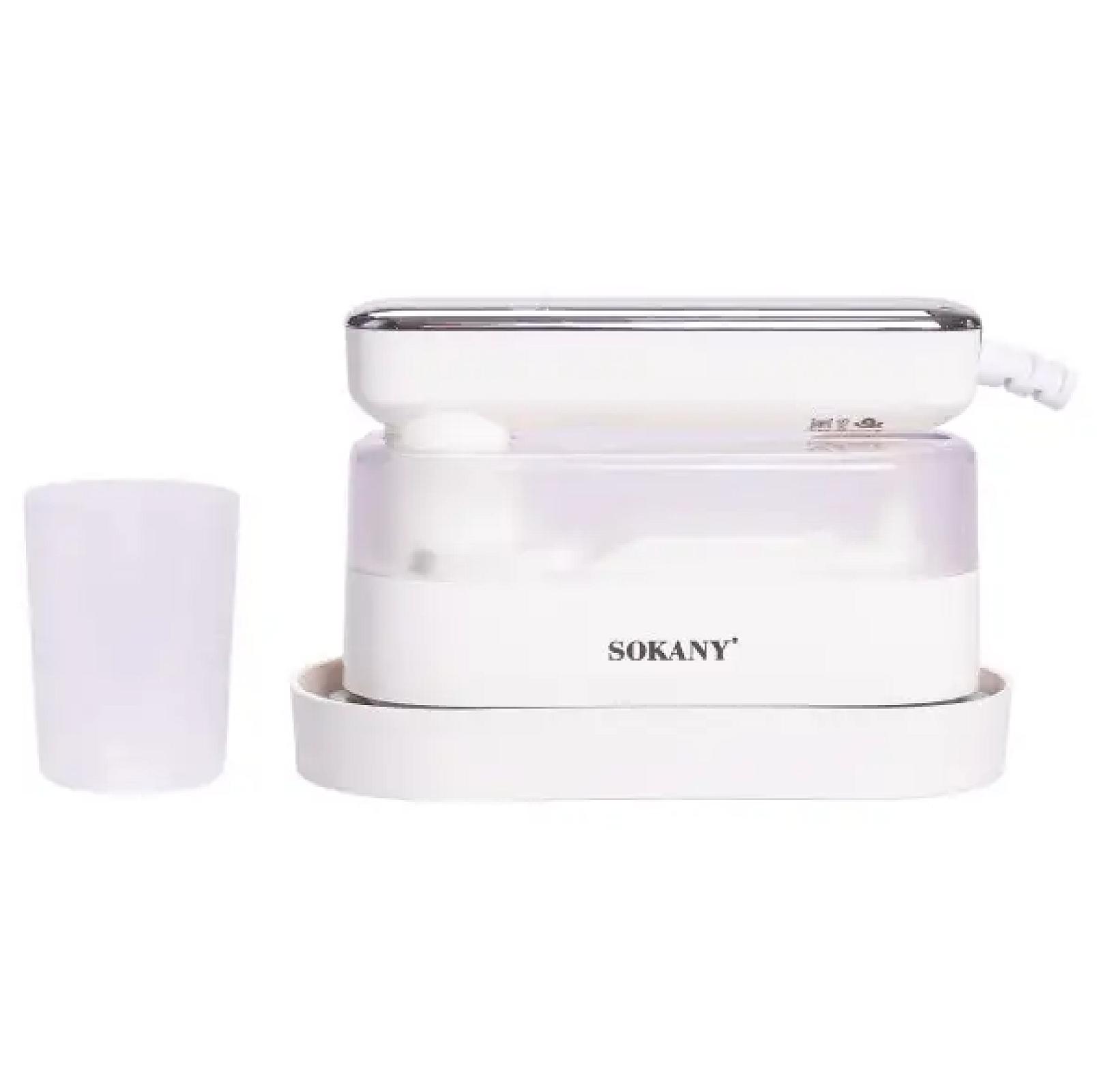 Дорожня праска SOKANY SK-11045 з керамічною підошвою, білий