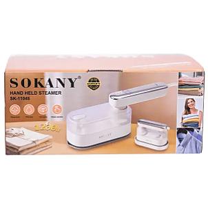 Дорожня праска SOKANY SK-11045 з керамічною підошвою, білий