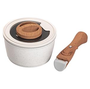 Набір посуду Elamina з антипригарним покриттям 11 предметів, білий