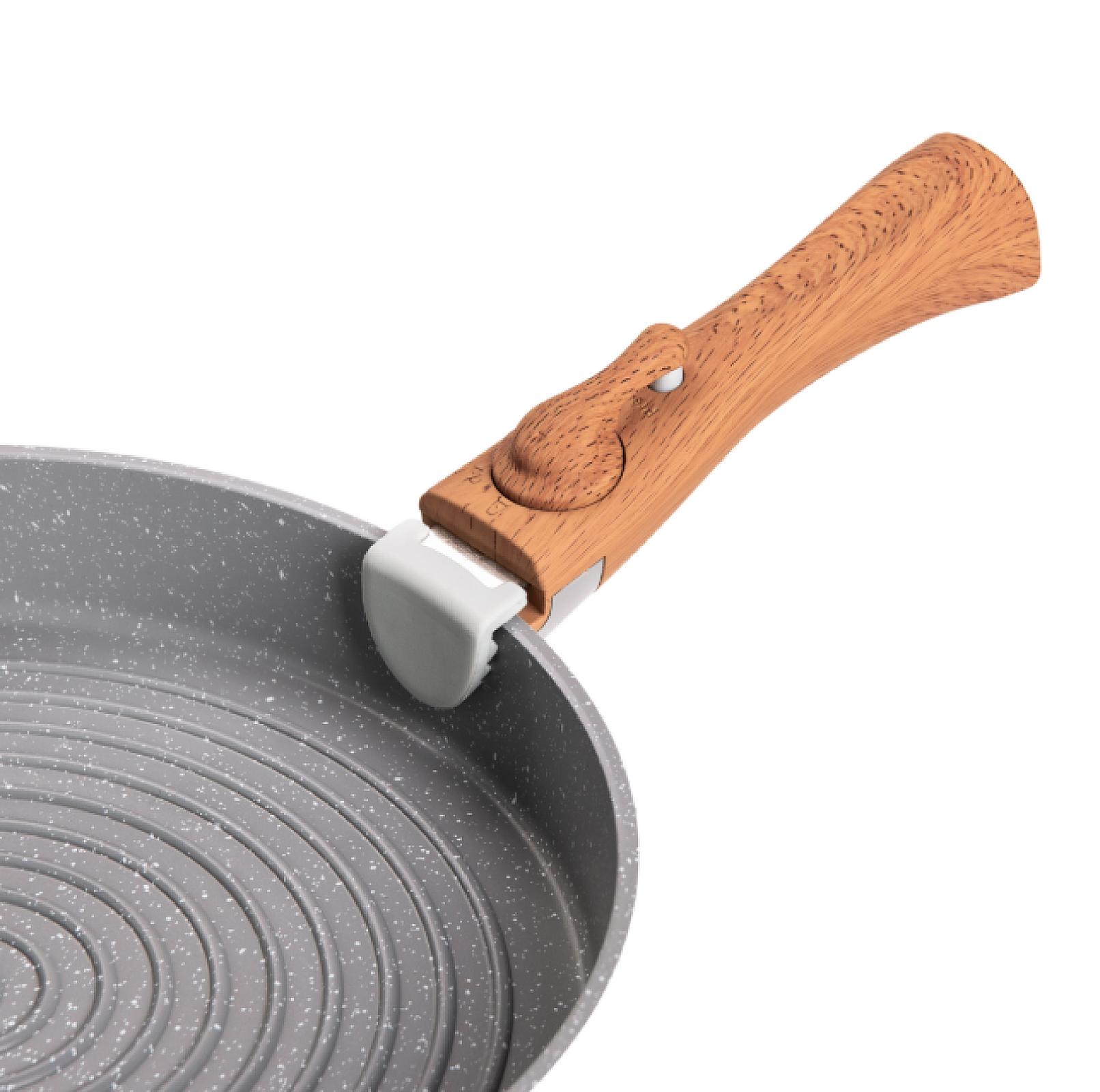 Набір посуду Elamina з антипригарним покриттям 11 предметів, білий