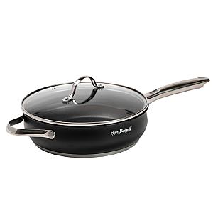 Набір посуду Haus Roland з антипригарним покриттям 12 предметів, чорний