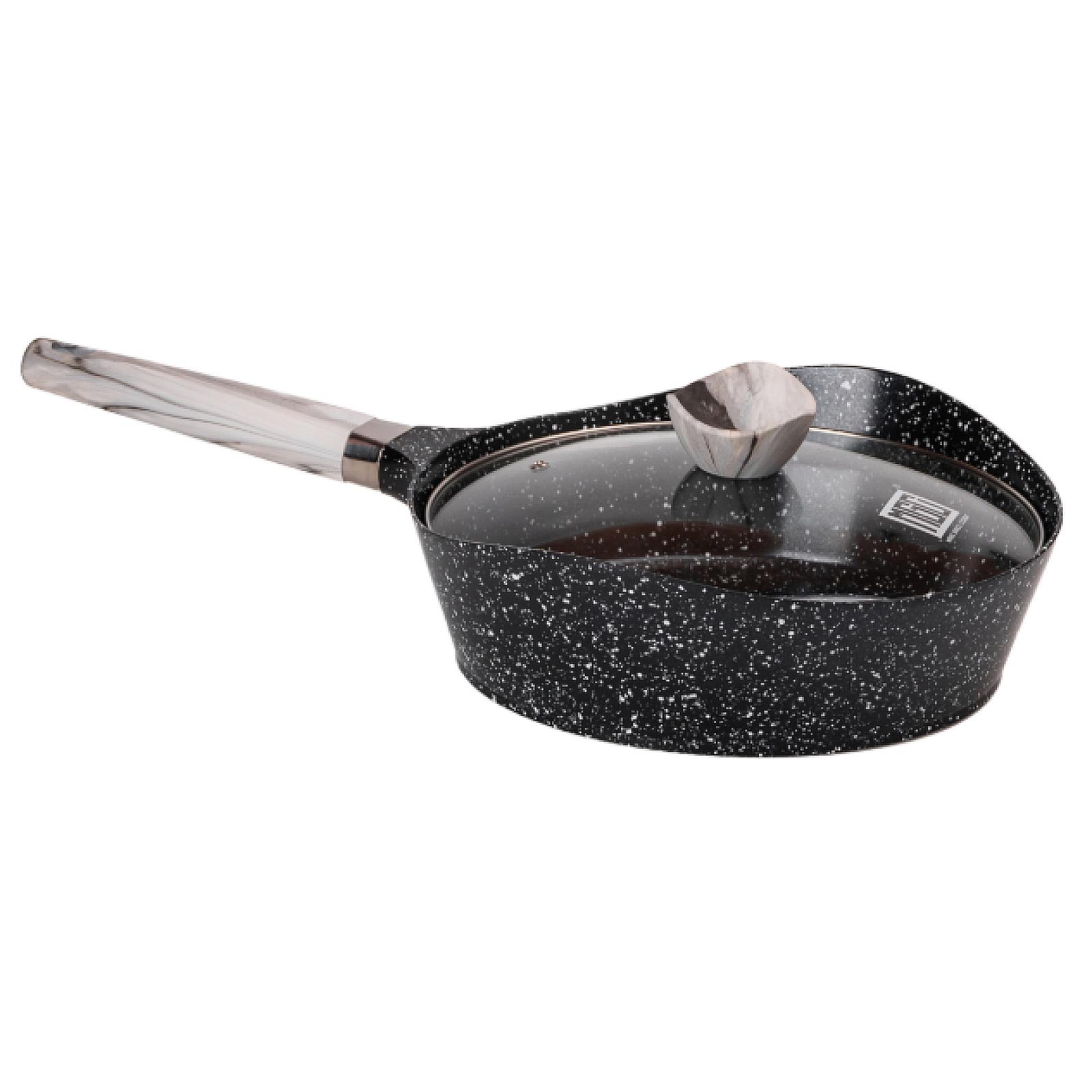 Набір посуду MGC 5 предметів з антипригарним покриттям 2,5/5/7/9 л, чорний