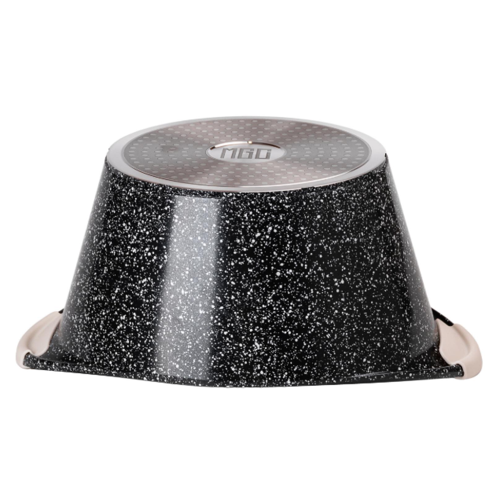 Набір посуду MGC 5 предметів з антипригарним покриттям 2,5/5/7/9 л, чорний