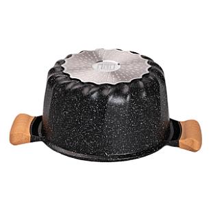 Набір посуду MGC 6 предметів з антипригарним покриттям 1,9/3/3,2/5,3 л, чорний