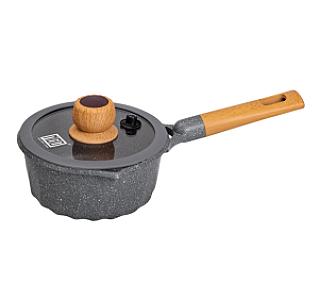 Набір посуду MGC 8 предметів з антипригарним покриттям 1,9/2/3/3,2/5,3 л, сірий