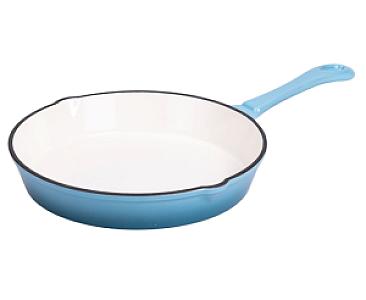 Набір посуду для приготування чавунний 2/3/4/1 л, блакитний