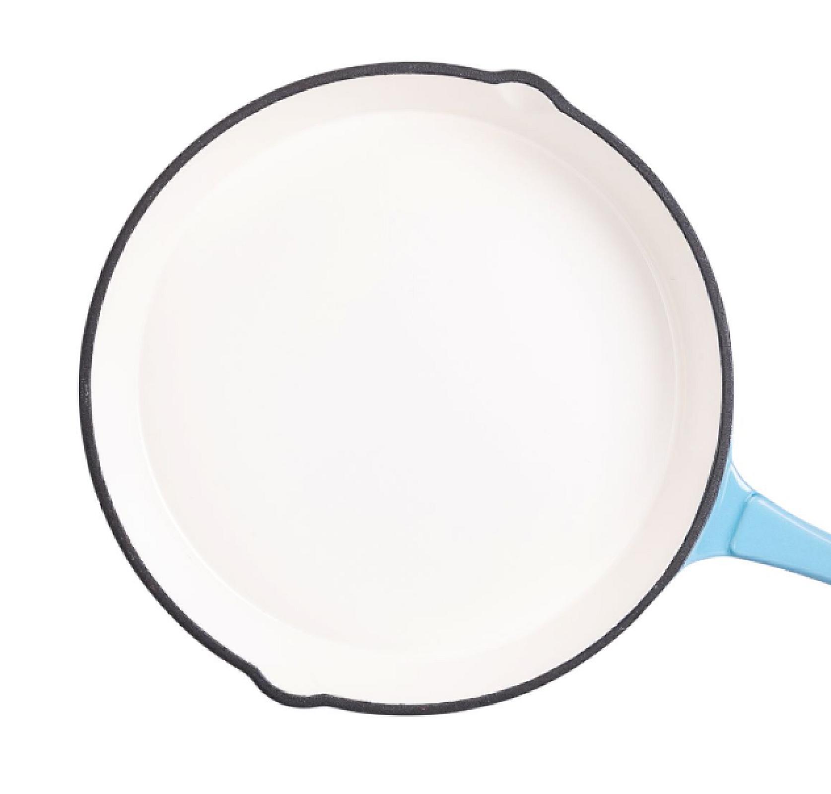 Набір посуду для приготування чавунний 2/3/4/1 л, блакитний