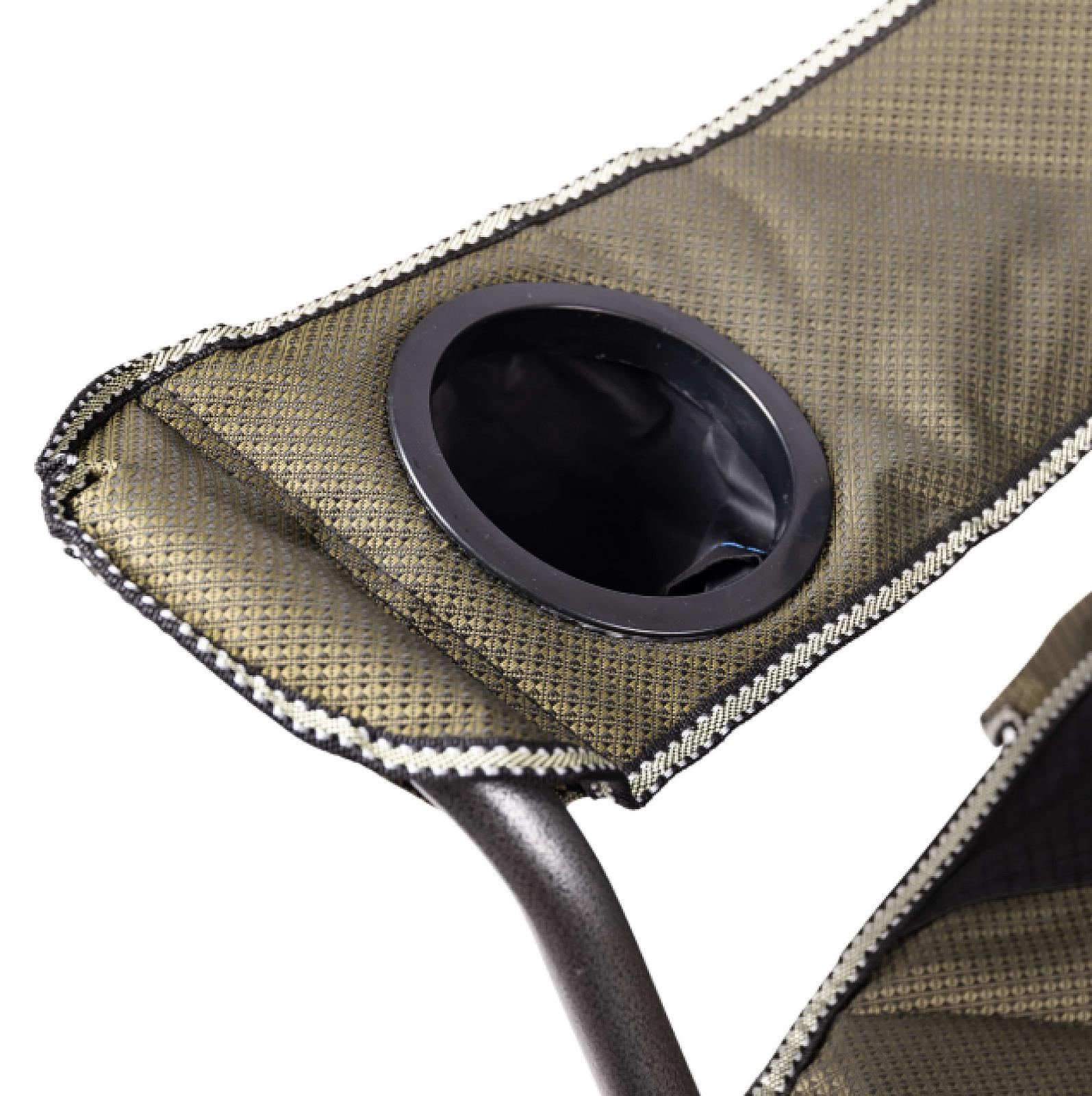 Крісло туристичне розкладне 60*93*100 см з підголівником