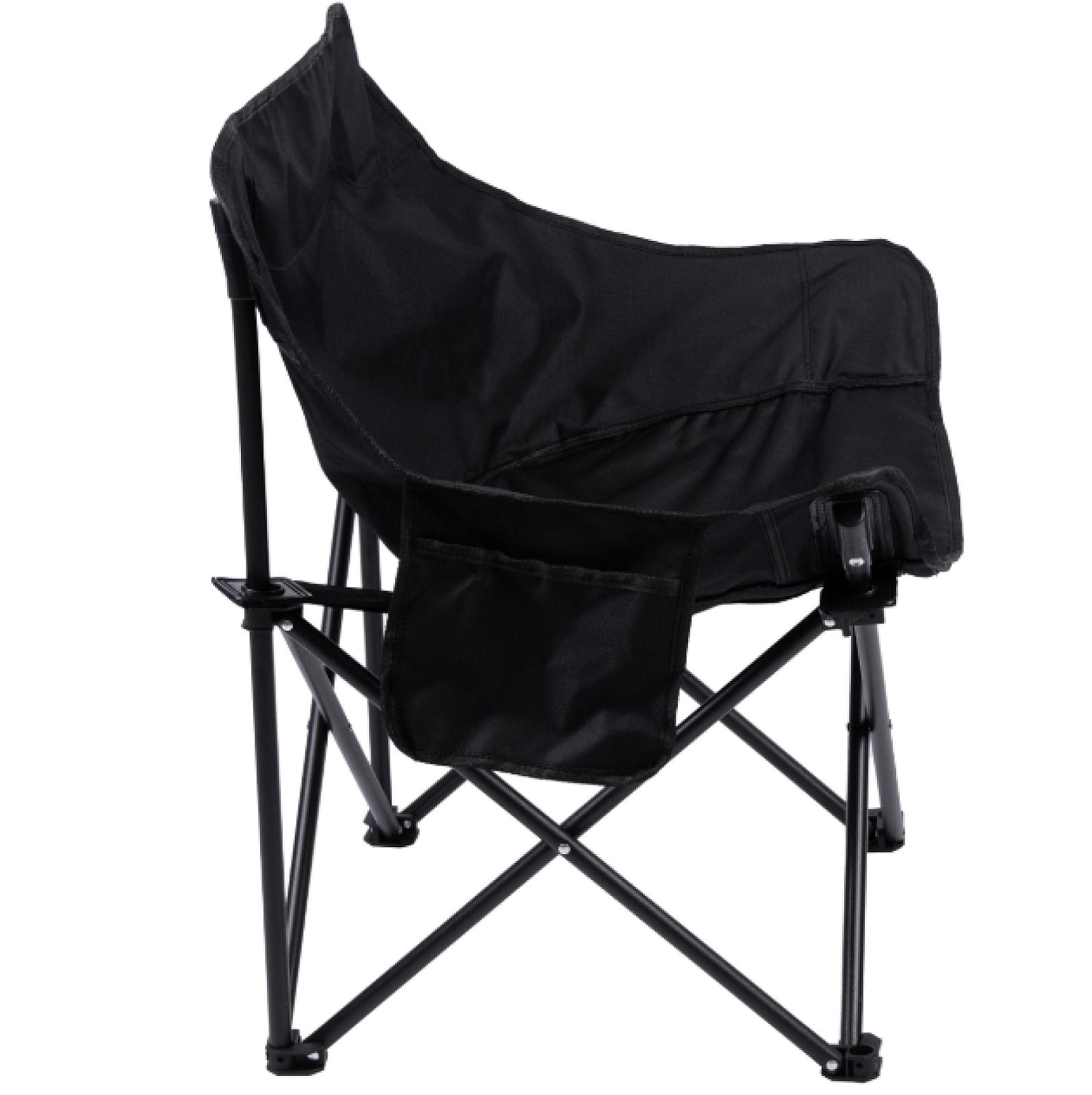 Крісло туристичне складне 47*58*70 см, чорний