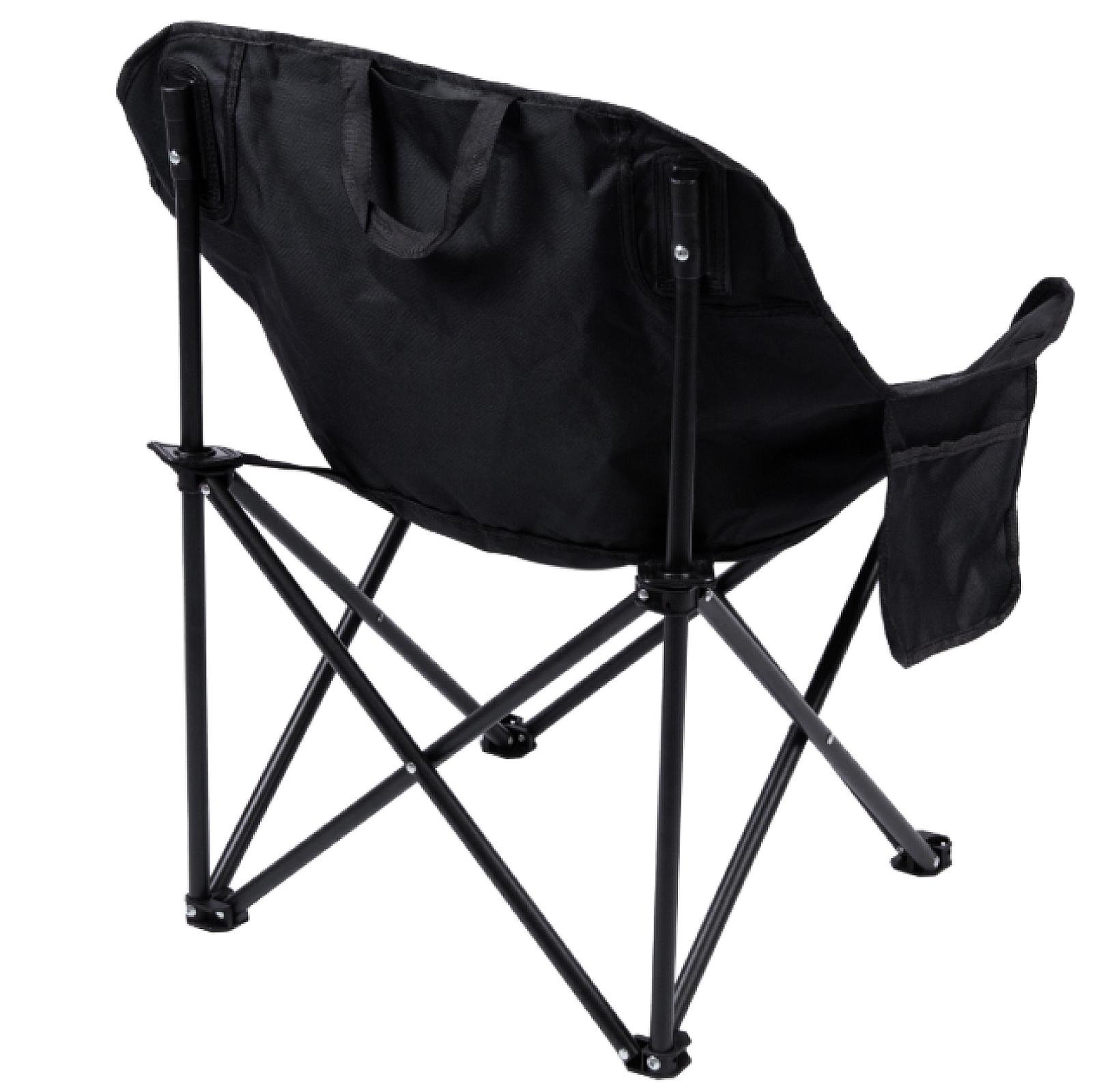 Крісло туристичне складне 47*58*70 см, чорний
