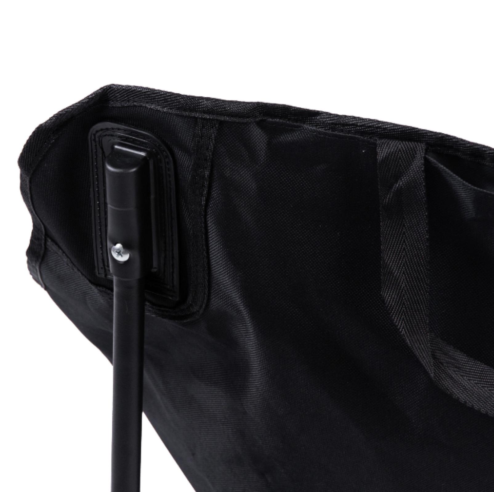 Крісло туристичне складне 47*58*70 см, чорний