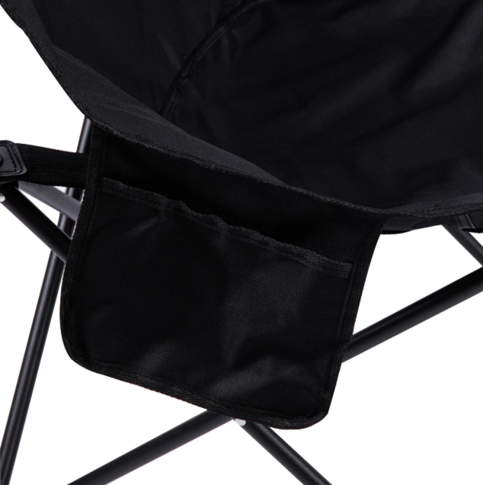 Крісло туристичне складне 47*58*70 см, чорний