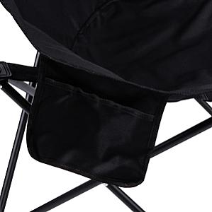 Крісло туристичне складне 47*58*70 см, чорний