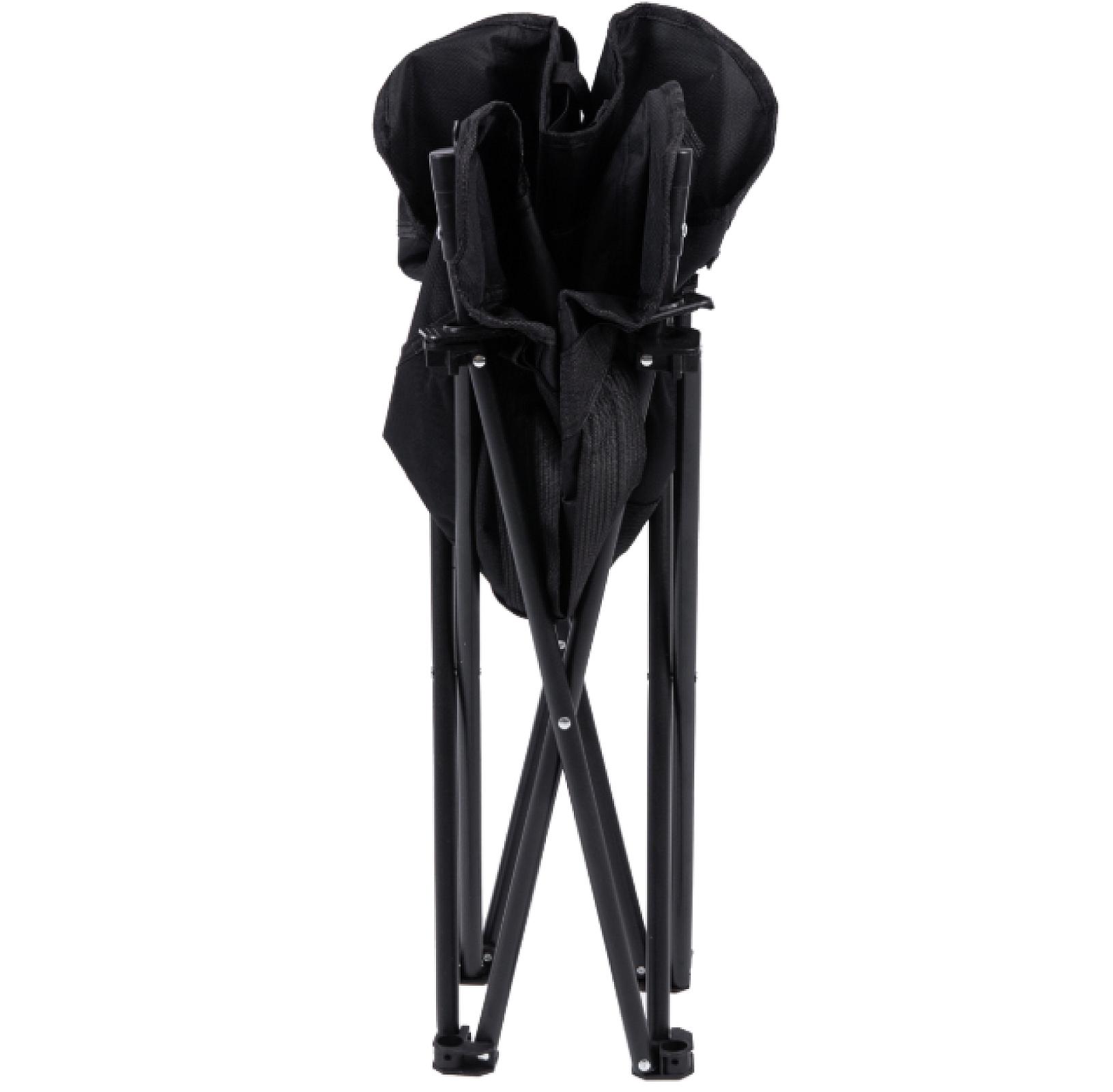 Крісло туристичне складне 47*58*70 см, чорний